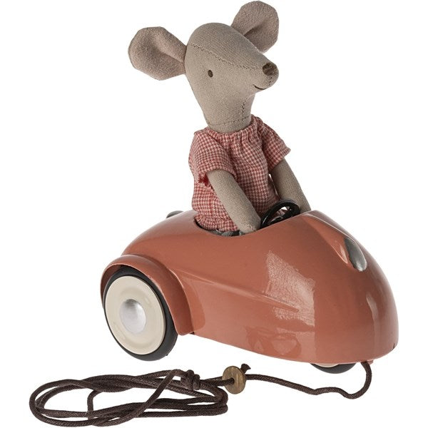 Maileg Mouse Car - Coral 2