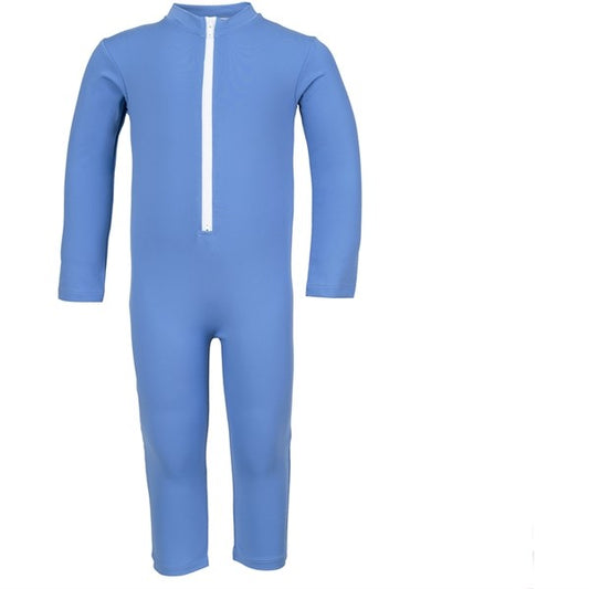 Petit Crabe Cornflower Lou Boat Bodysuit