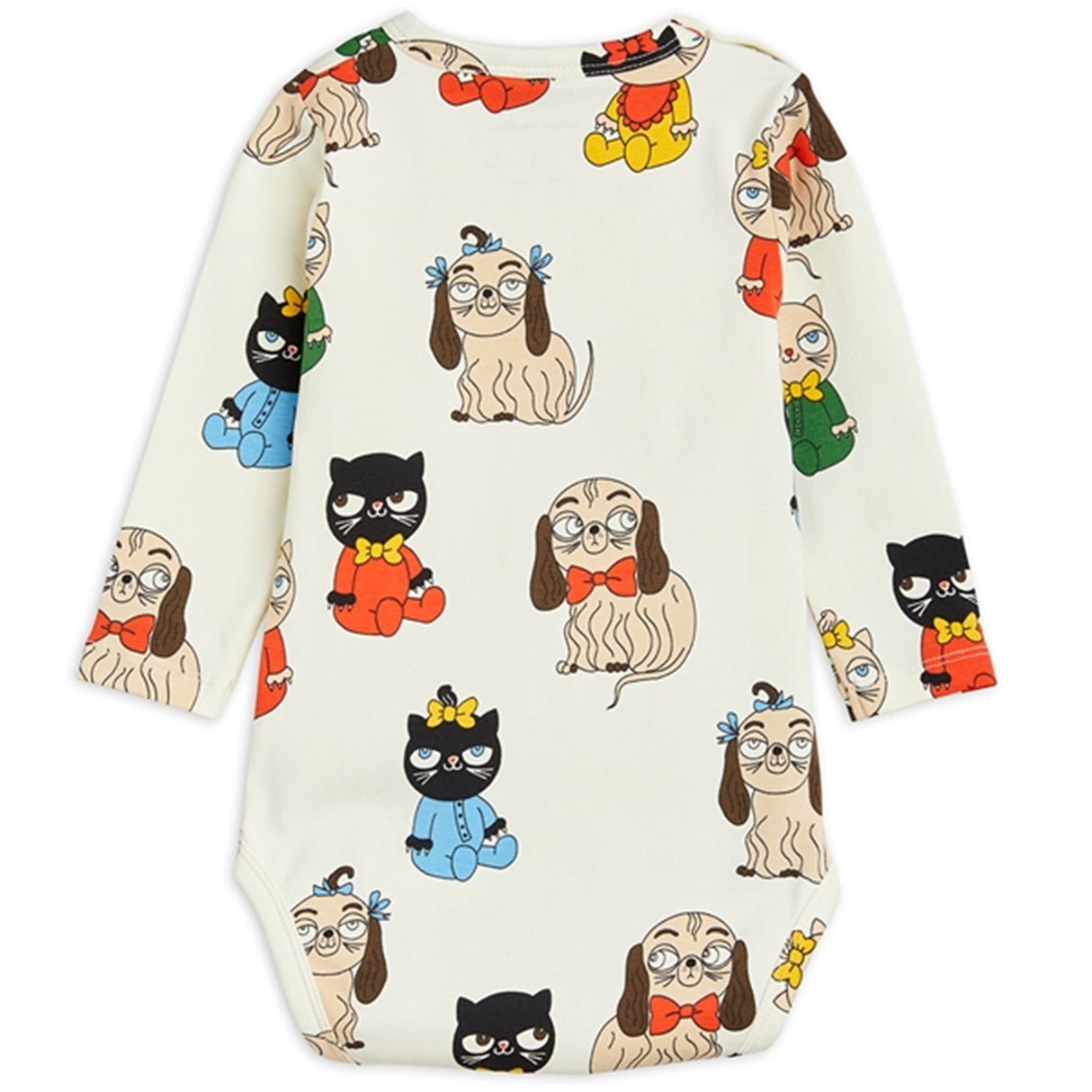 Mini Rodini Minibabies Aop Ls Body Multi