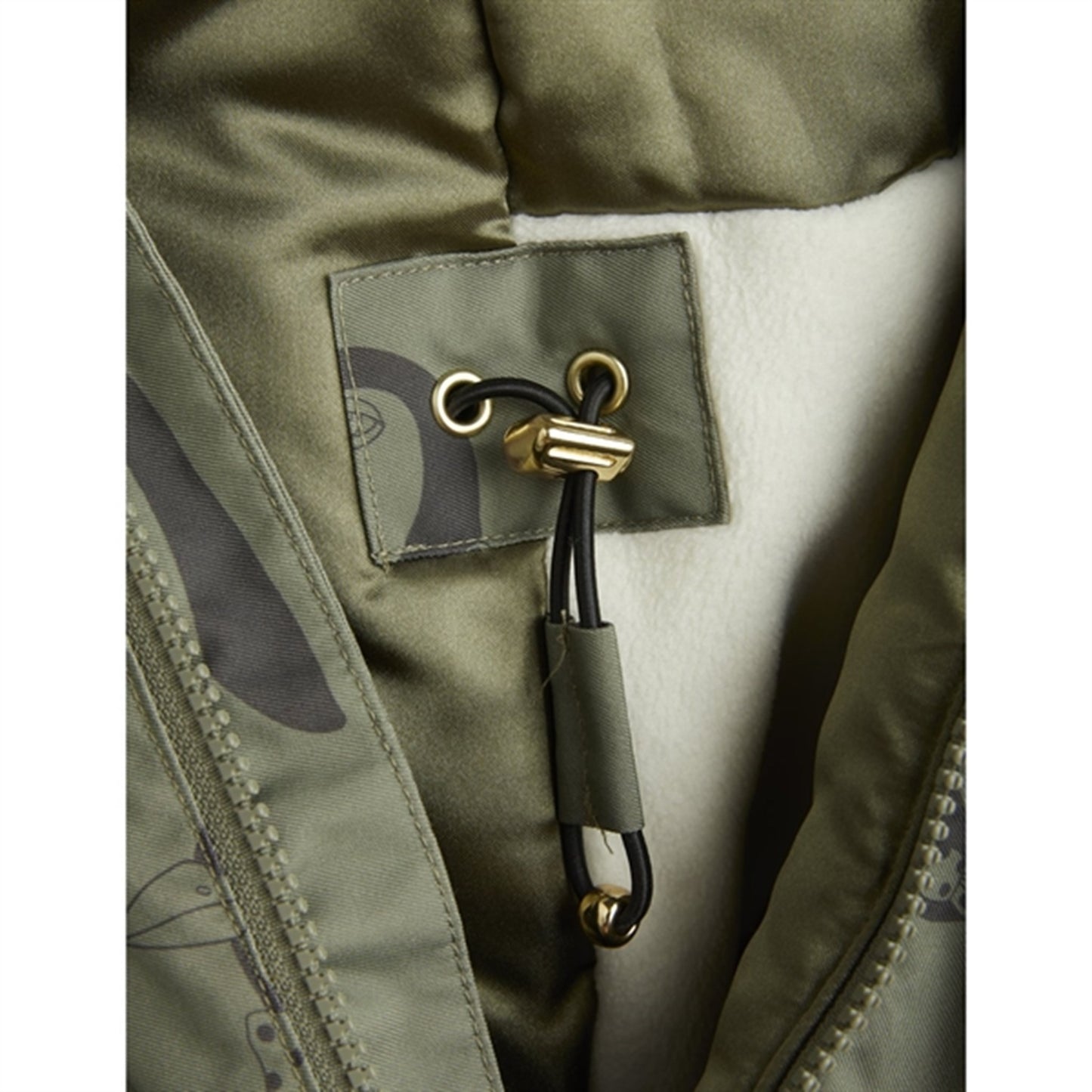 Mini Rodini Kebnekaise Penguin Winter Suit Green