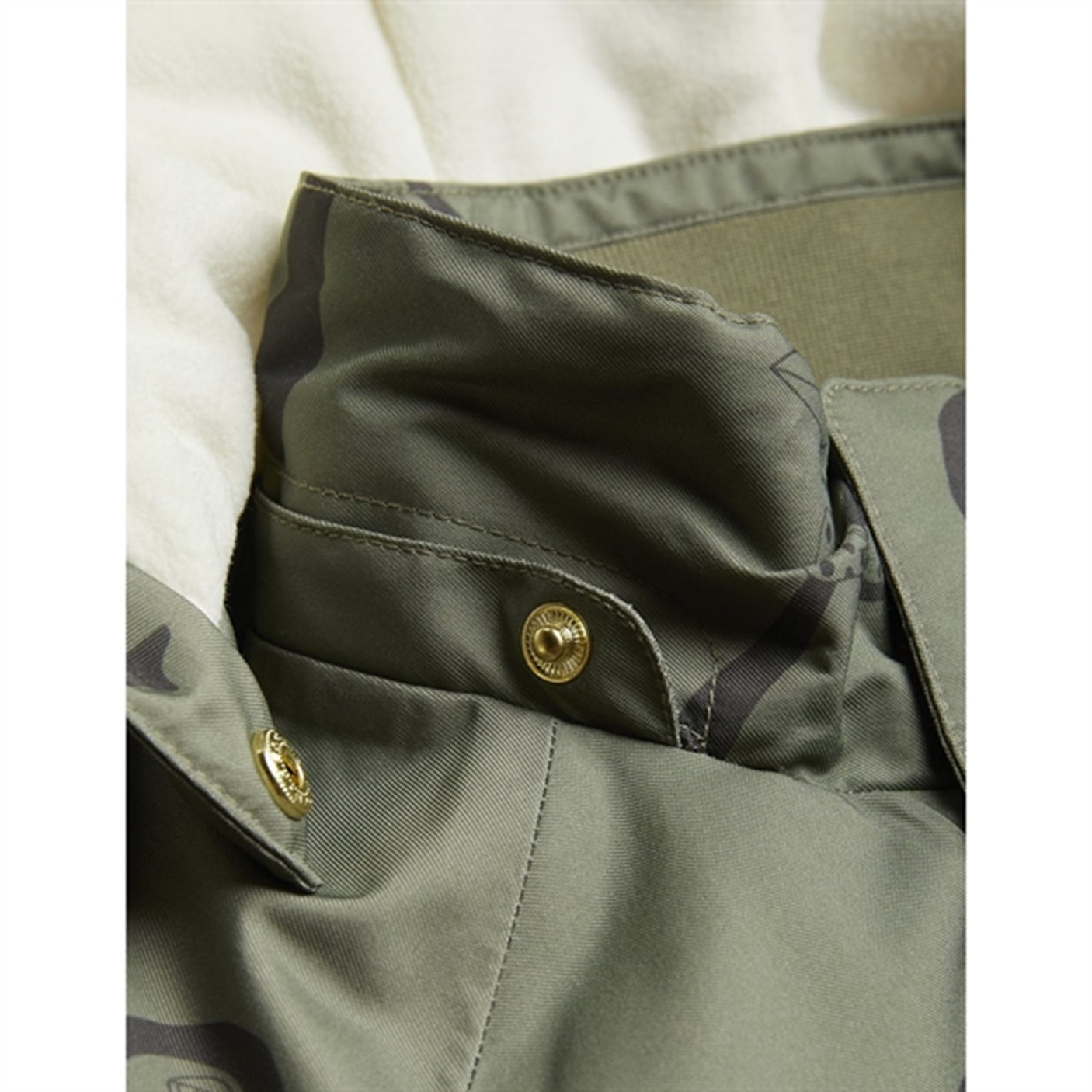 Mini Rodini Kebnekaise Penguin Winter Suit Green