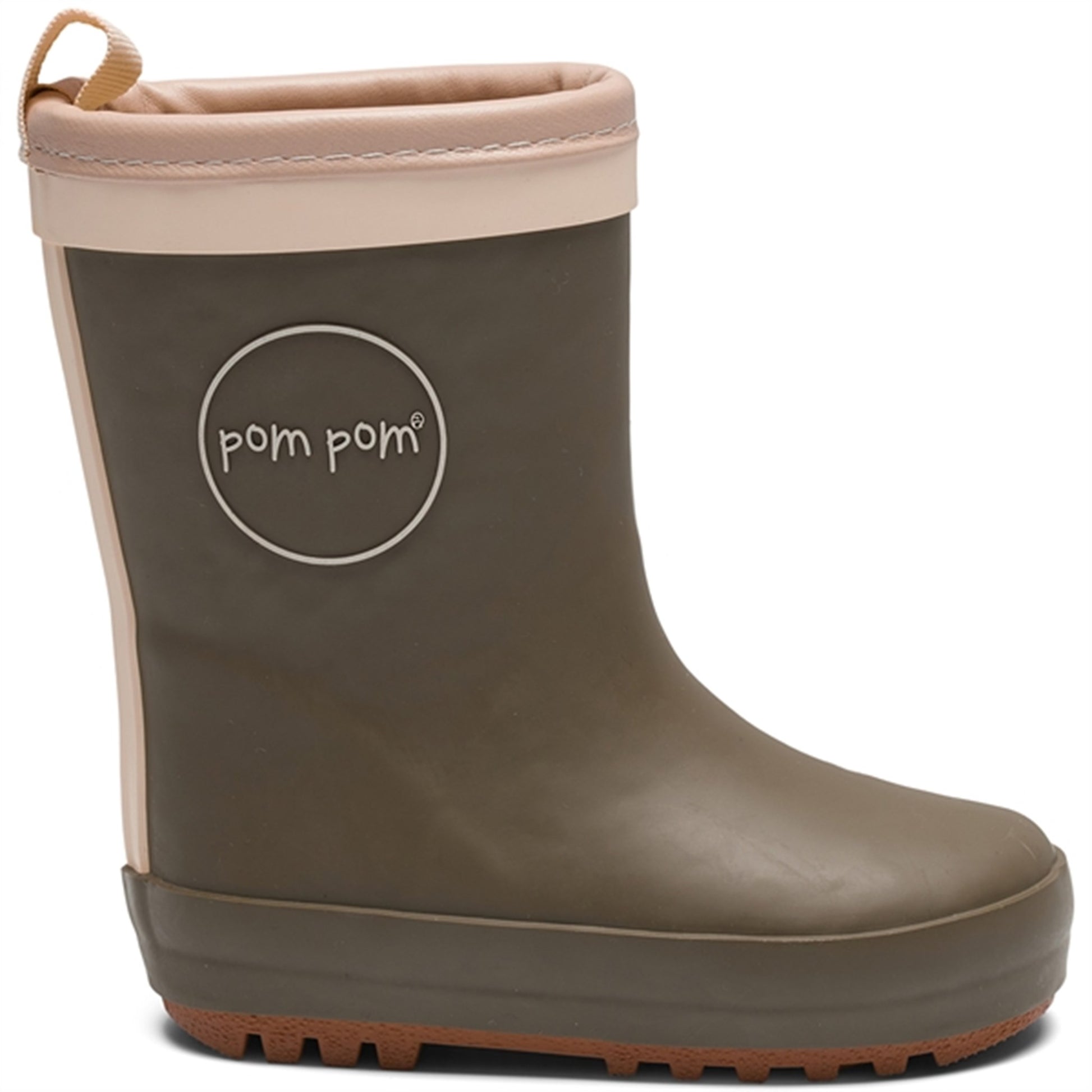 Pom Pom Thermo Rubber Boots Hunter Green
