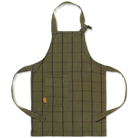 Ferm Living Kids Hale Apron Green/Black