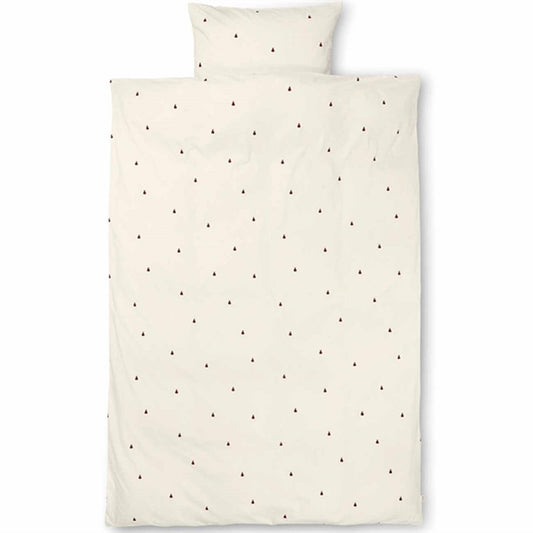 Ferm Living Bedding Pear Offwhite/Cinnamon