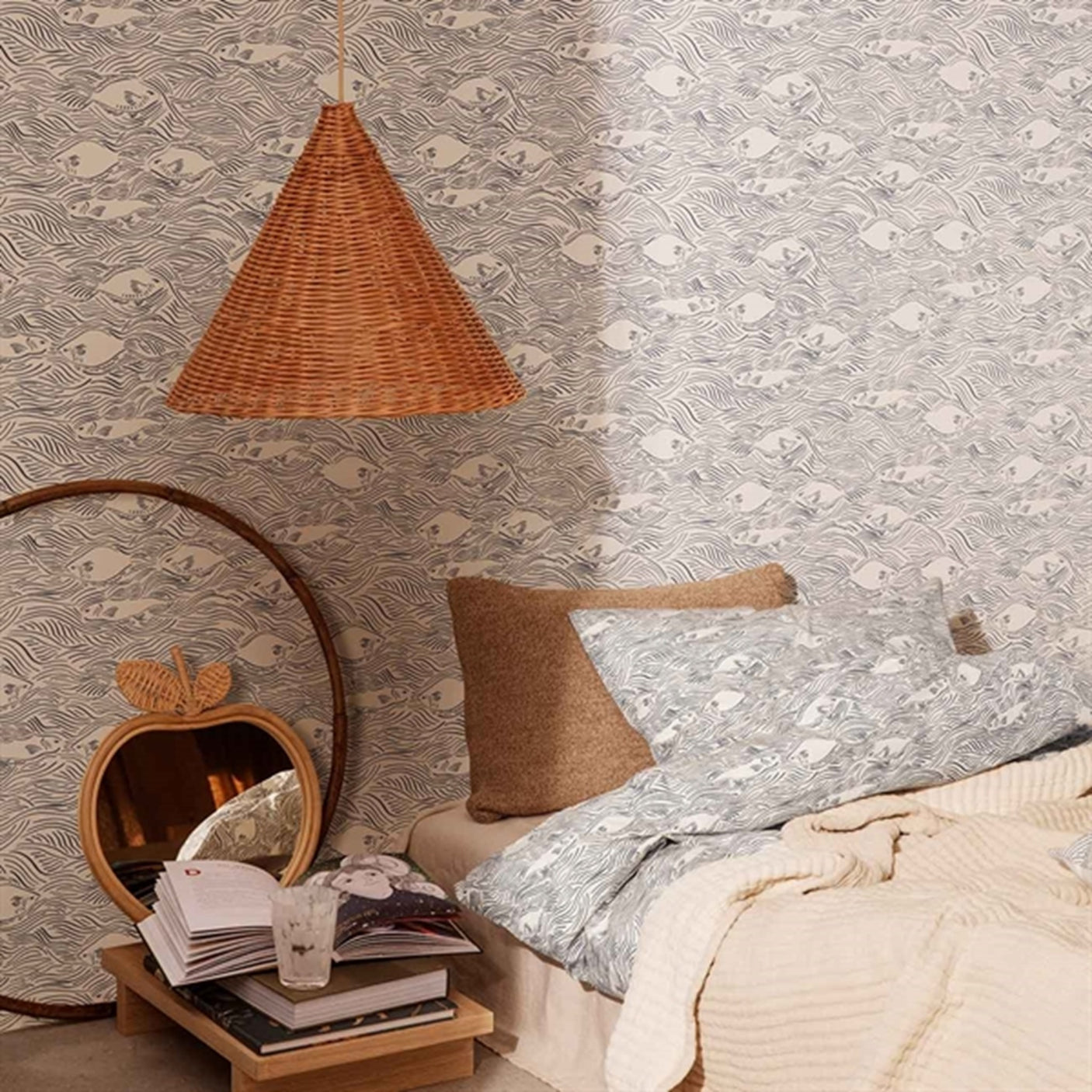 Ferm Living Ula Hoop Ring Natural