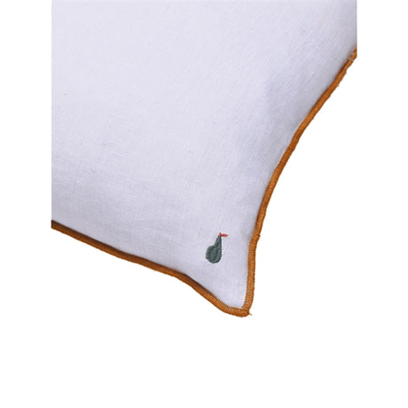 Ferm Living Contrast Linen Cushion Lilac