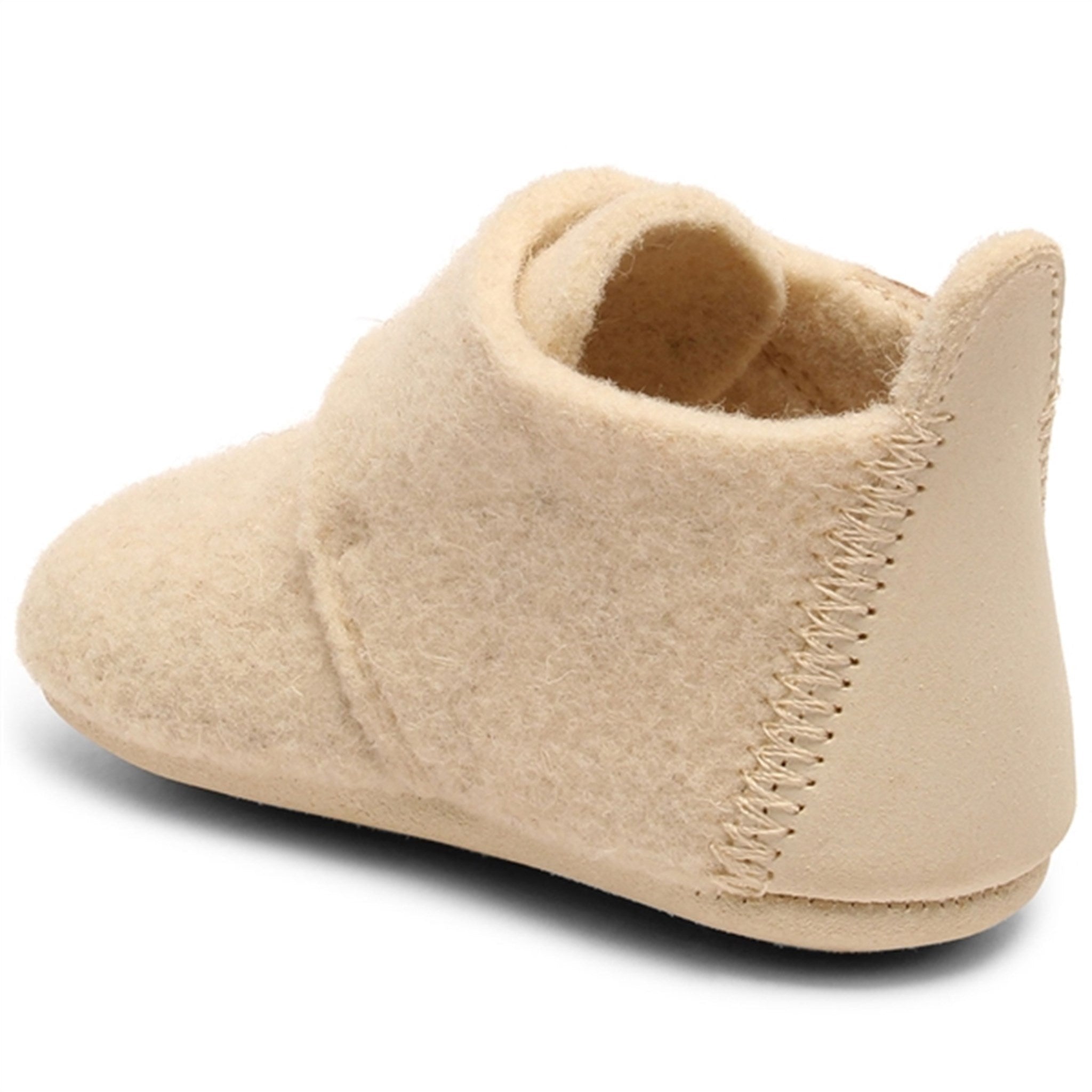 Bisgaard Baby Wool Home Shoe Creme 2