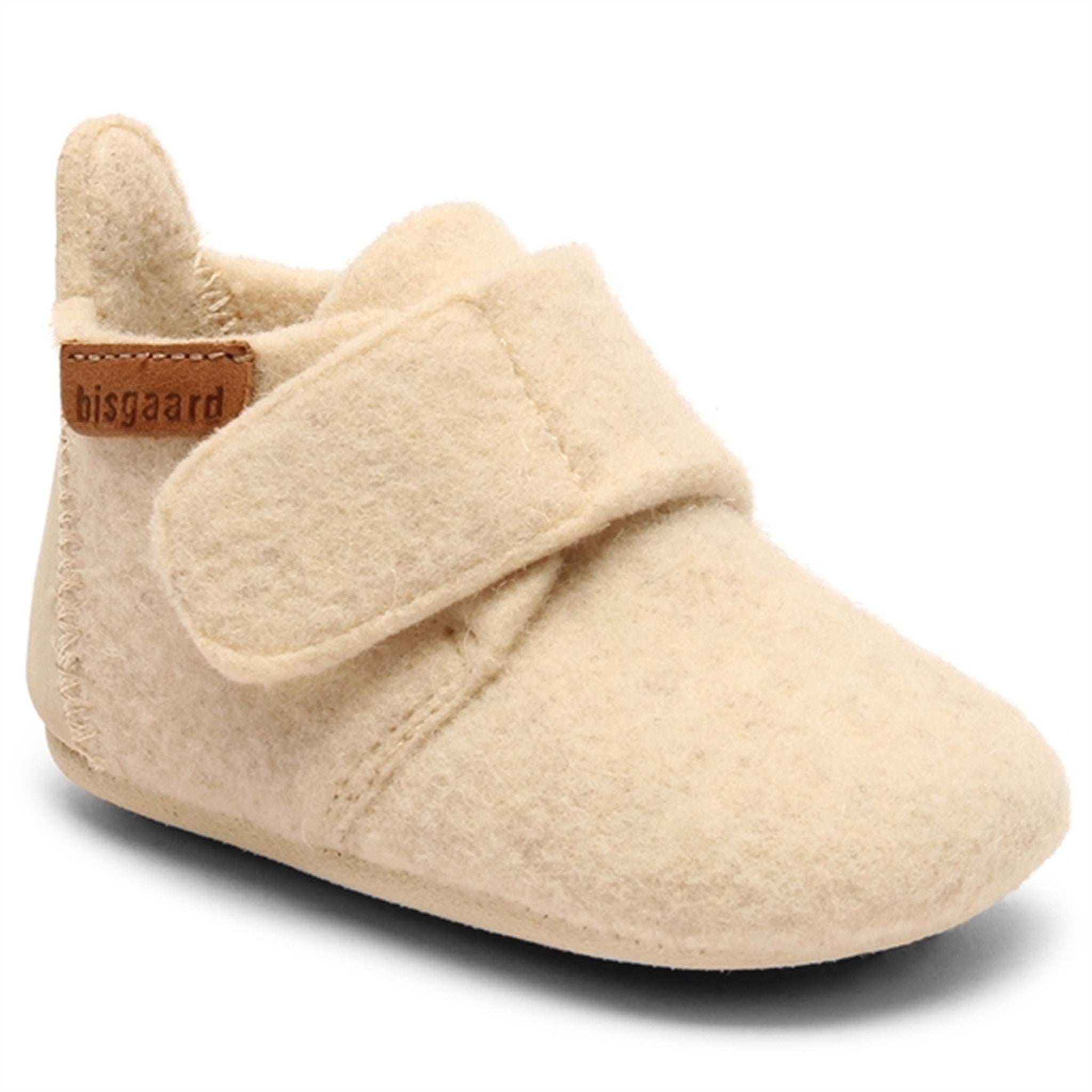 Bisgaard Baby Wool Home Shoe Creme
