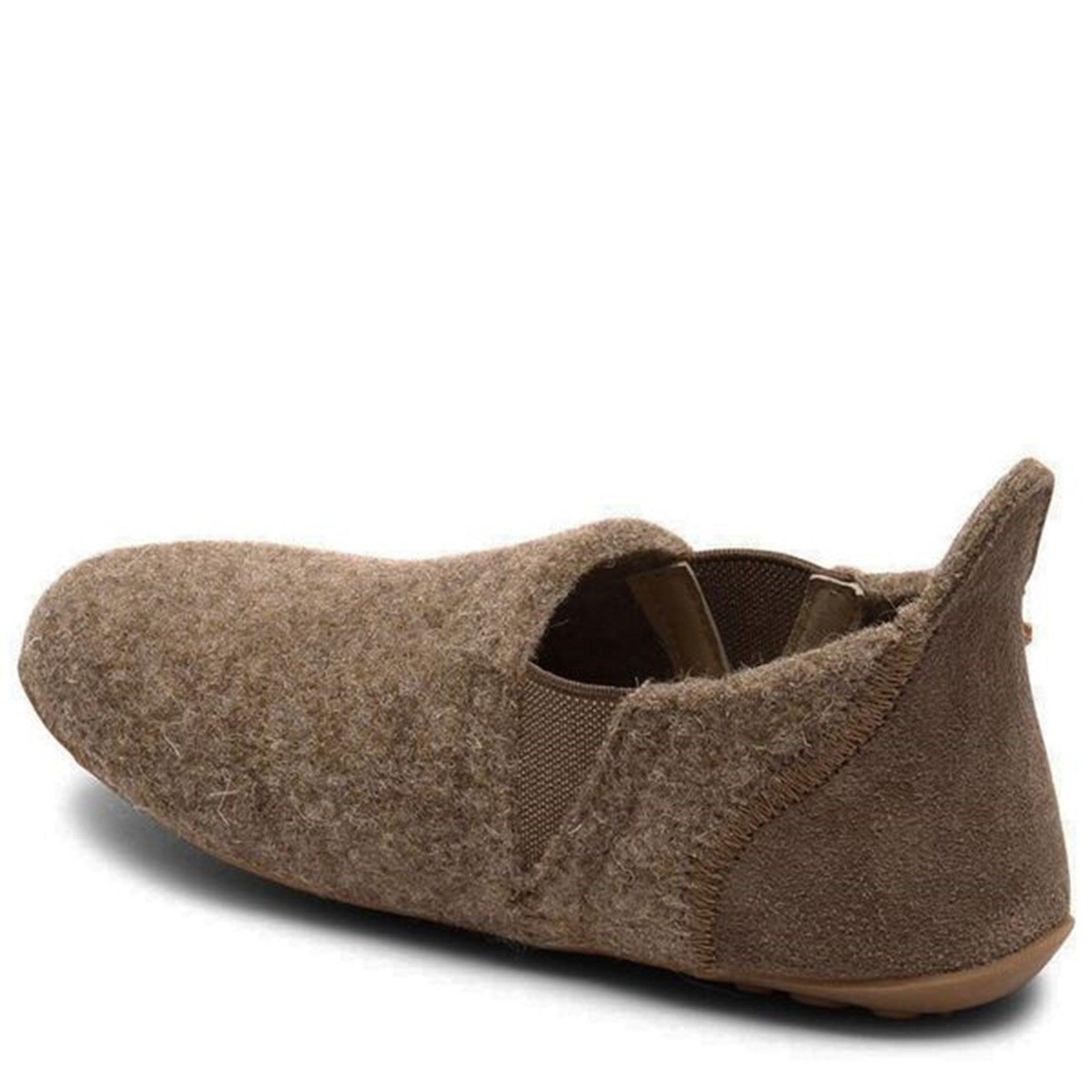 Bisgaard Indoor Shoes Wool Velcro Camel 2