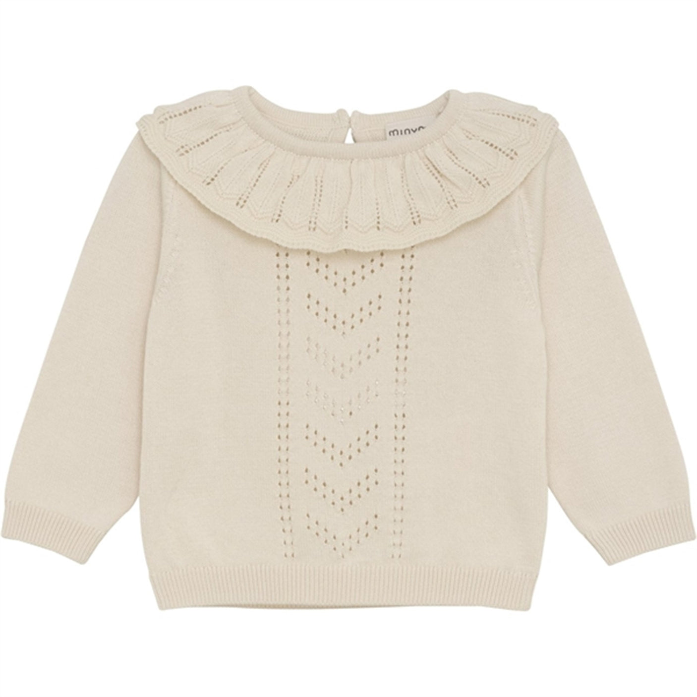 Minymo Eggnog Pullover Strik