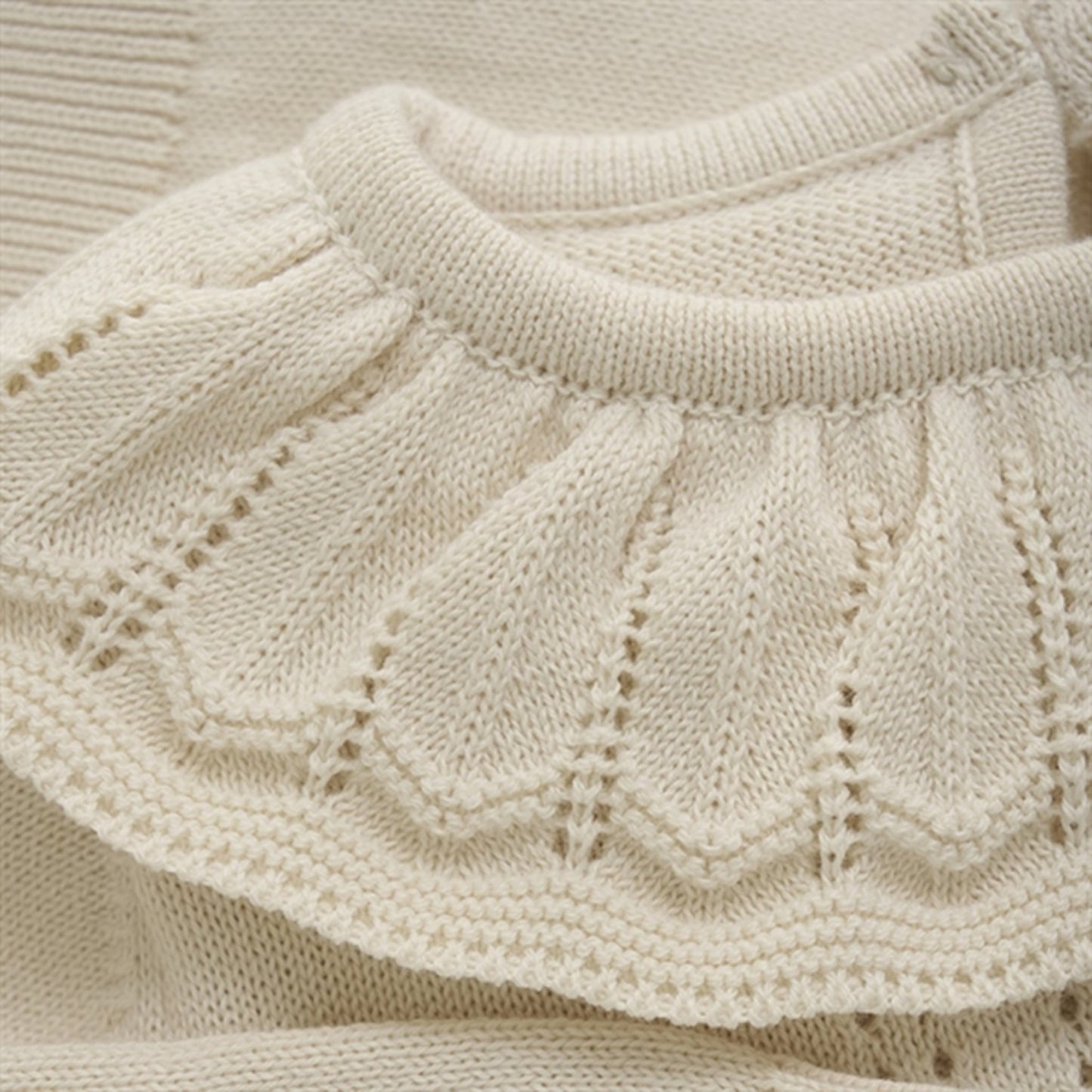 Minymo Eggnog Pullover Strik