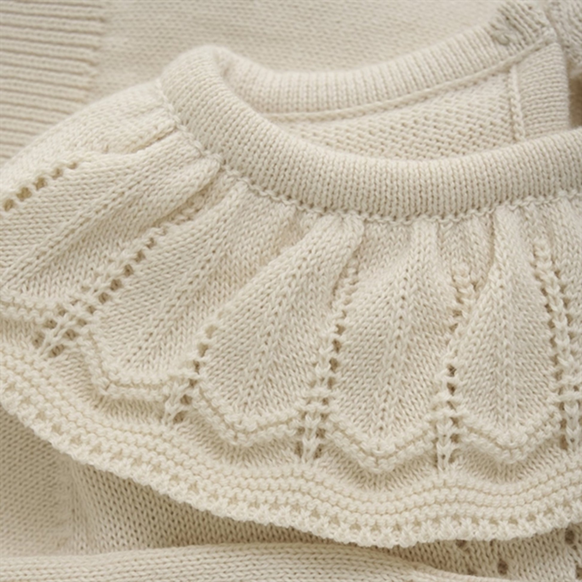 Minymo Eggnog Pullover Strik