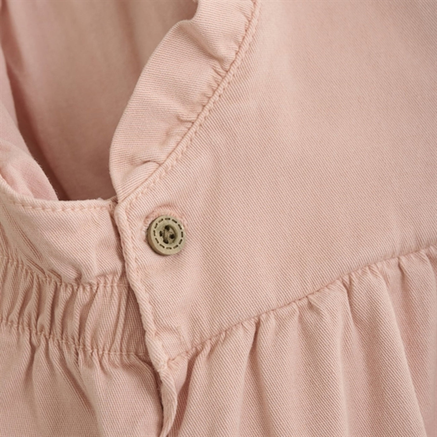Minymo Peach Beige Twill Overall