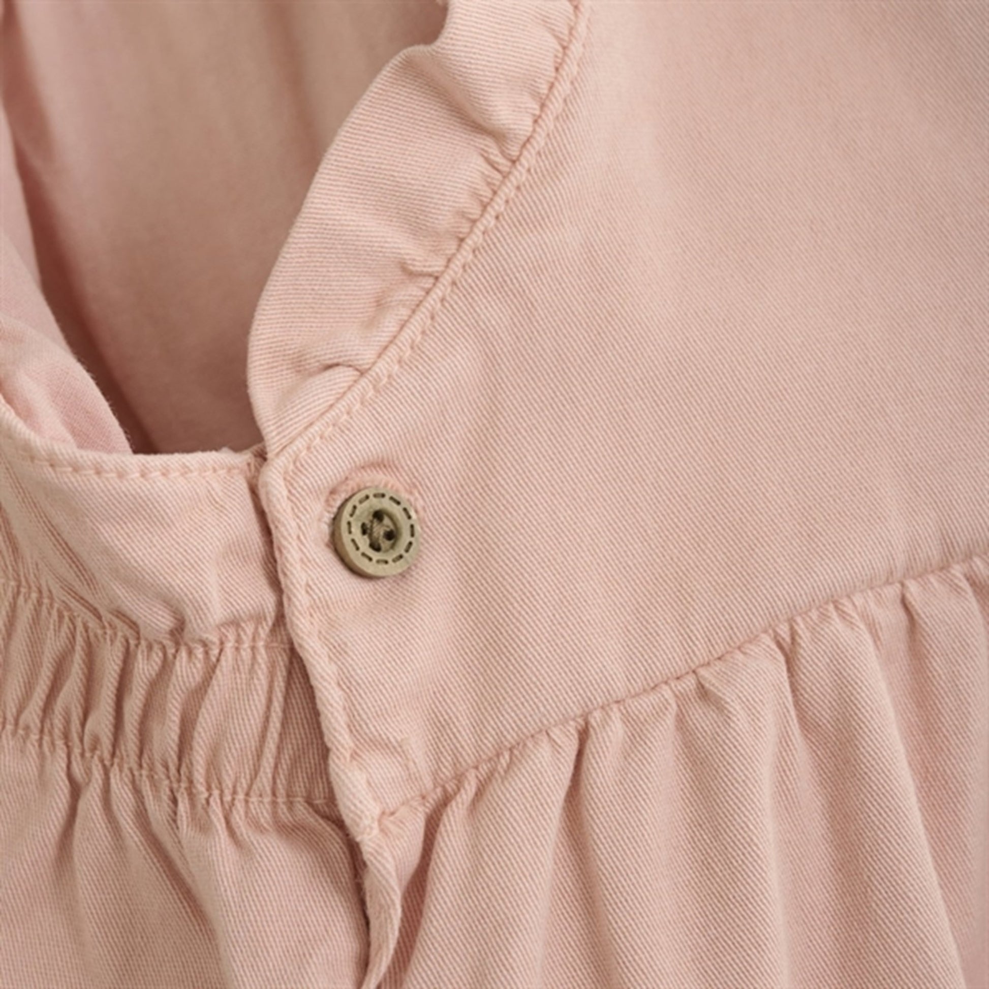 Minymo Peach Beige Twill Overall