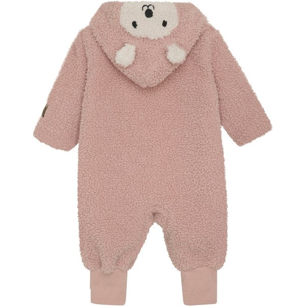 Minymo Peach Beige Driving Suit Boucle w. Lining