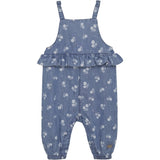 Minymo Gray Mist Buksedragt AOP Chambray