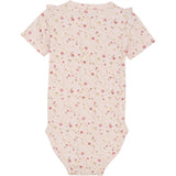 Minymo Pink Dogwood Body AOP Rib