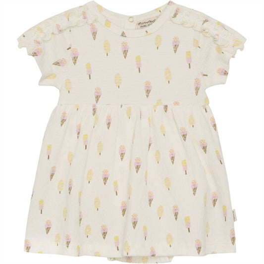 Minymo Pristine Dress AOP