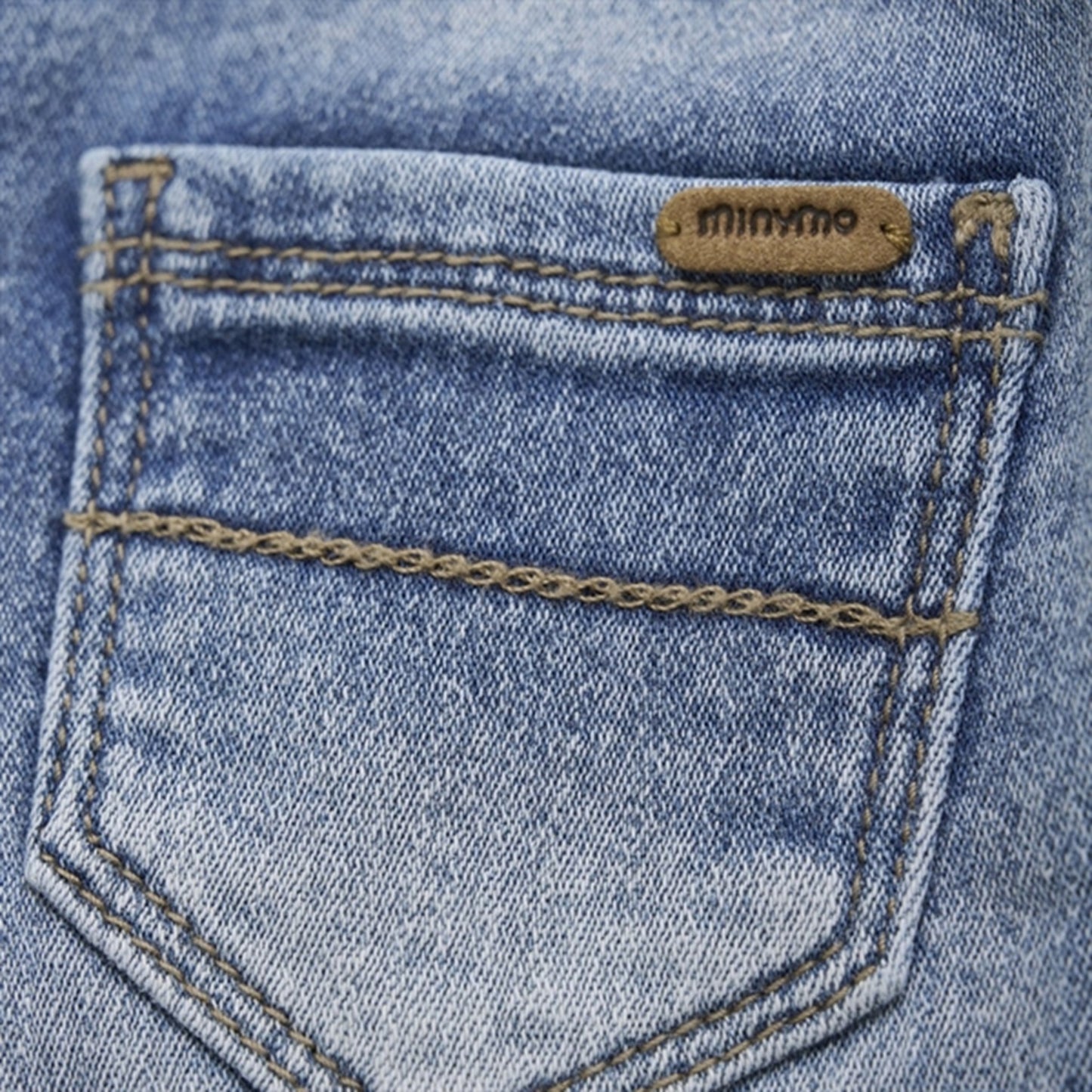 Minymo Blue Nights Denim Sweatshorts