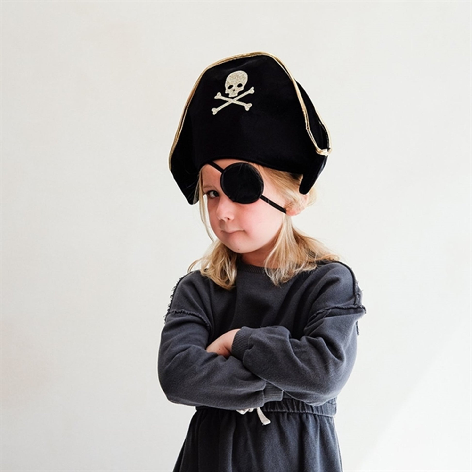 Mimi & Lula Pirate Hat And Eye Patch