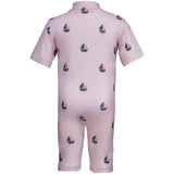 Petit Crabe Rose Boat Natsu Onesie with Zipper