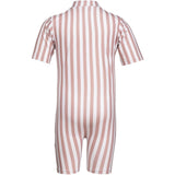 Petit Crabe Candy Stripes Natsu Onesie with Zipper