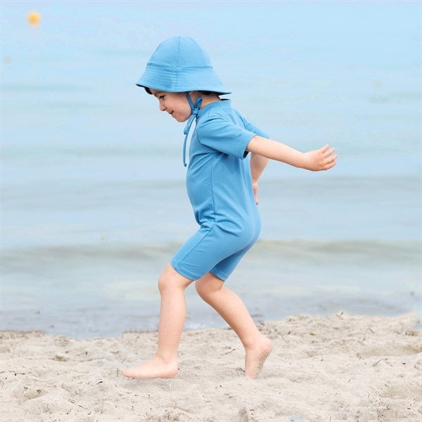 Petit Crabe Cornflower Noe Basic Bodysuit