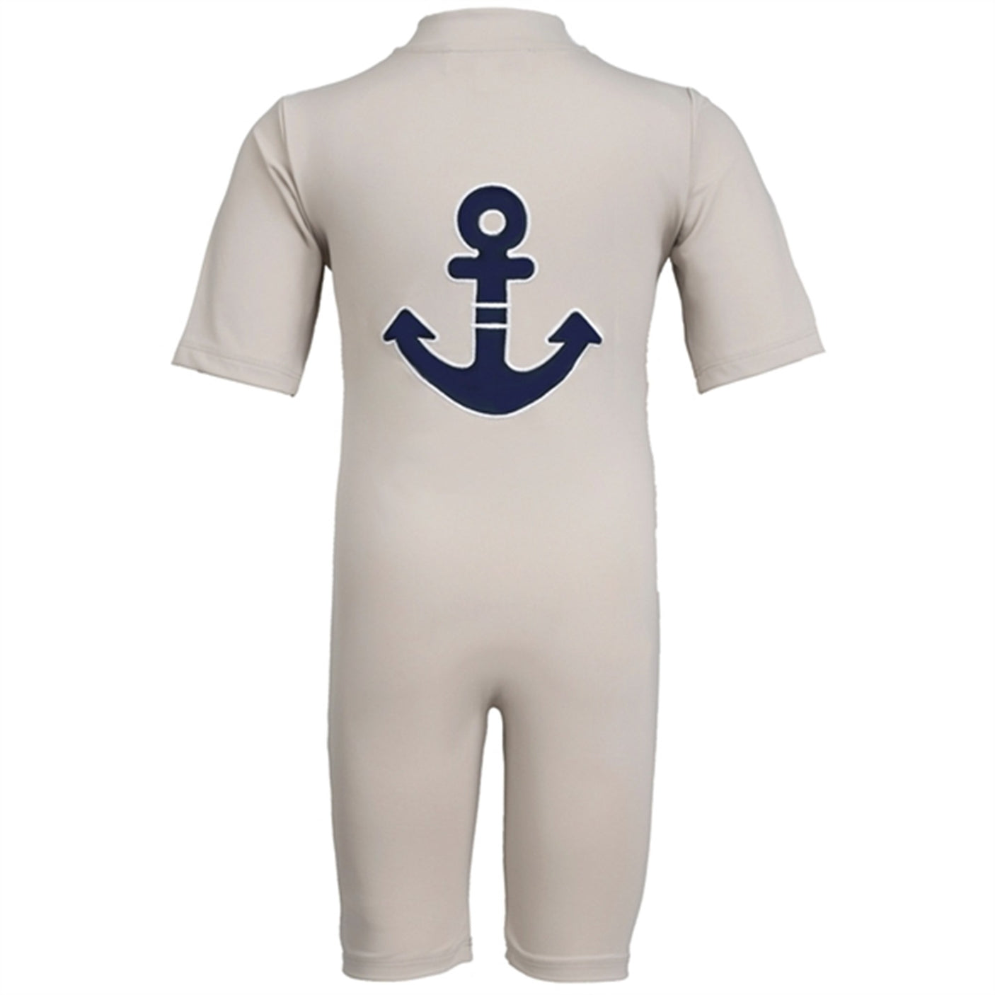 Petit Crabe Latte Noe Onesie with Zipper