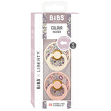 Bibs x Liberty Latex Pacifier 2-pack Eloise Blush Mix