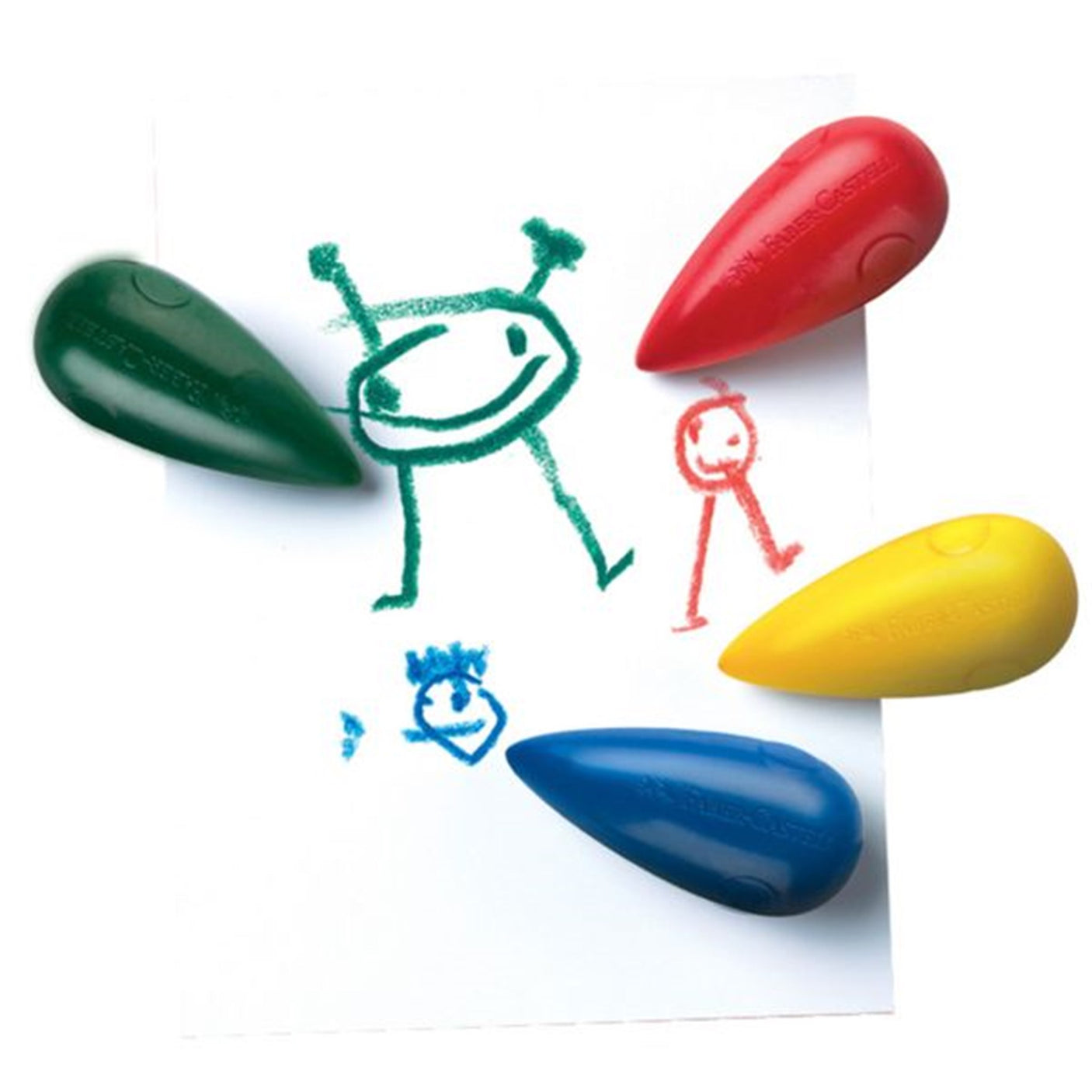 Faber Castell Crayons 4 Colours