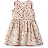 Wheat Rose Strawberries Dress Lace Thelma