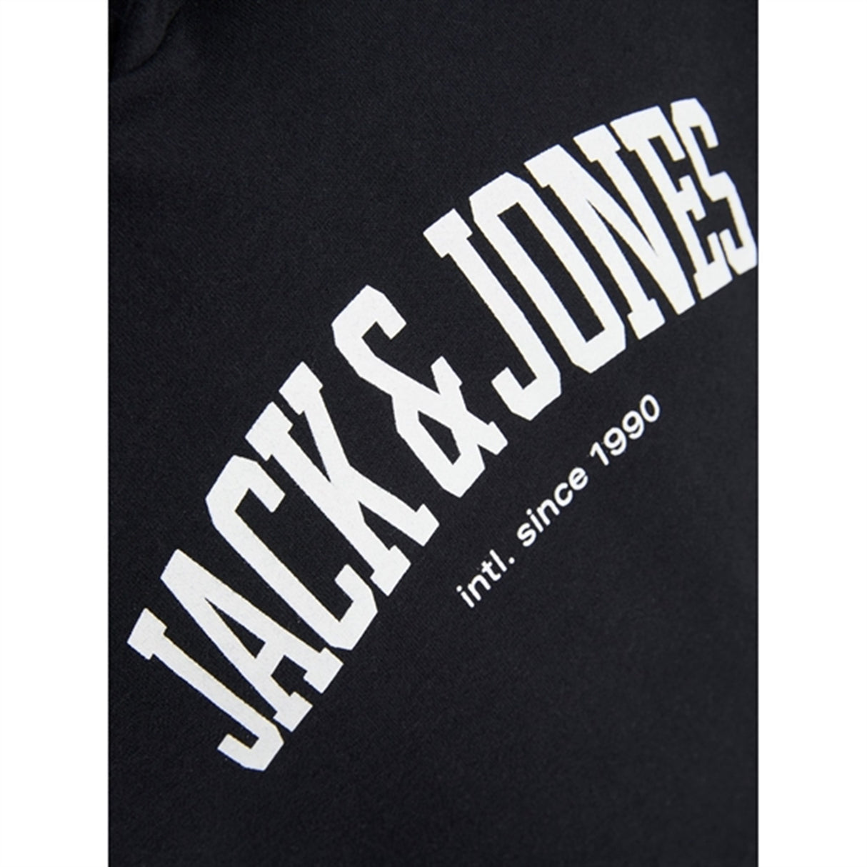 Jack & Jones Junior Black Josh Sweat Hoodie