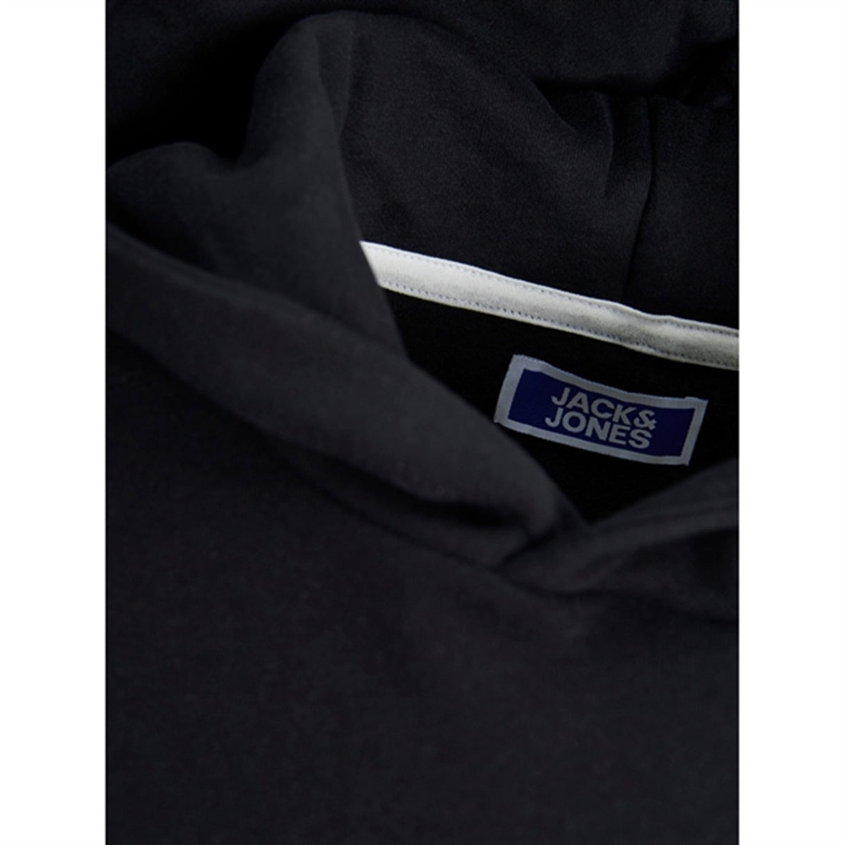 Jack & Jones Junior Black Josh Sweat Hoodie