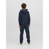 Jack & Jones Junior Navy Blazer Josh Sweat Hoodie
