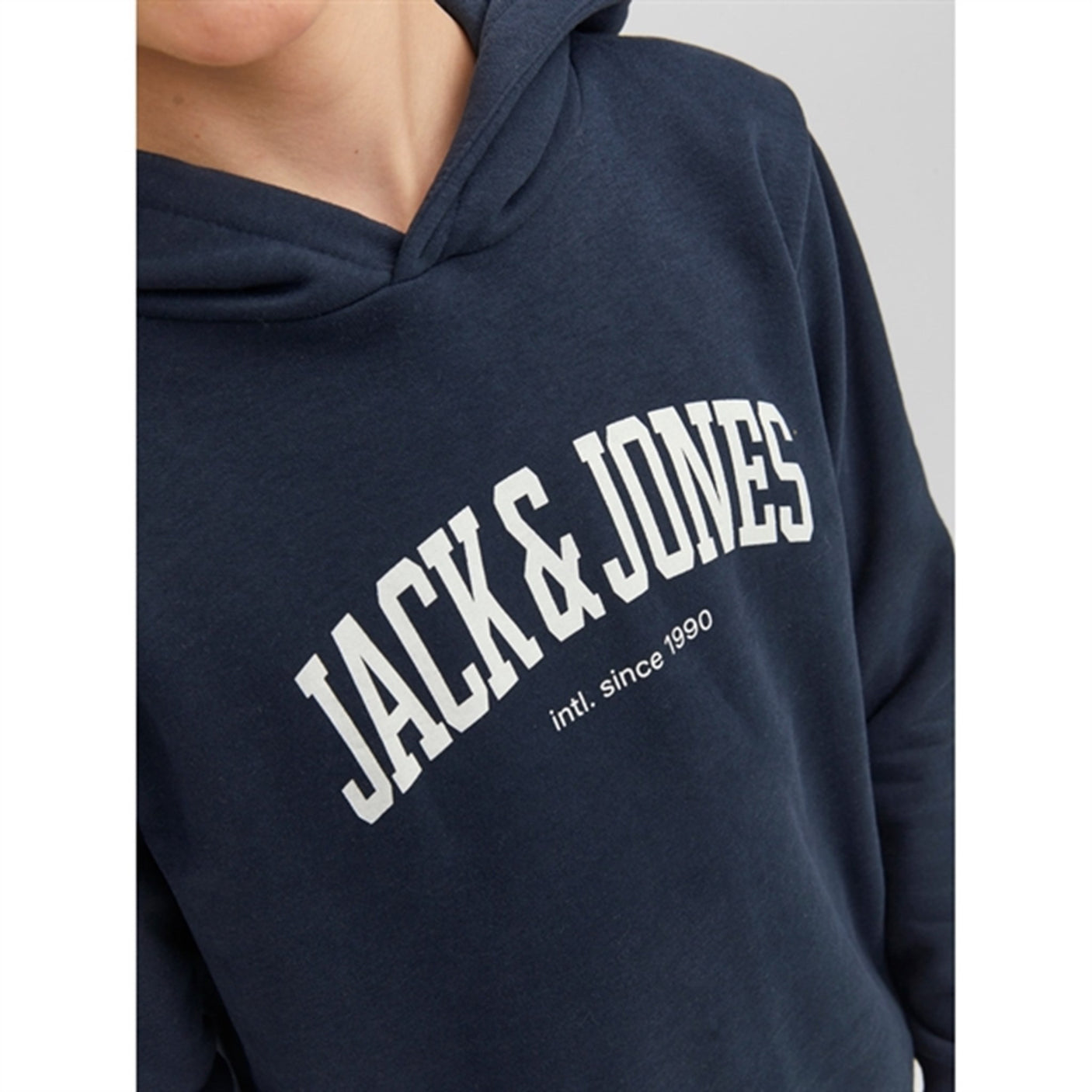 Jack & Jones Junior Navy Blazer Josh Sweat Hoodie