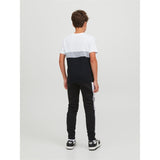 Jack & Jones Junior White Reid Blocking T-Shirt