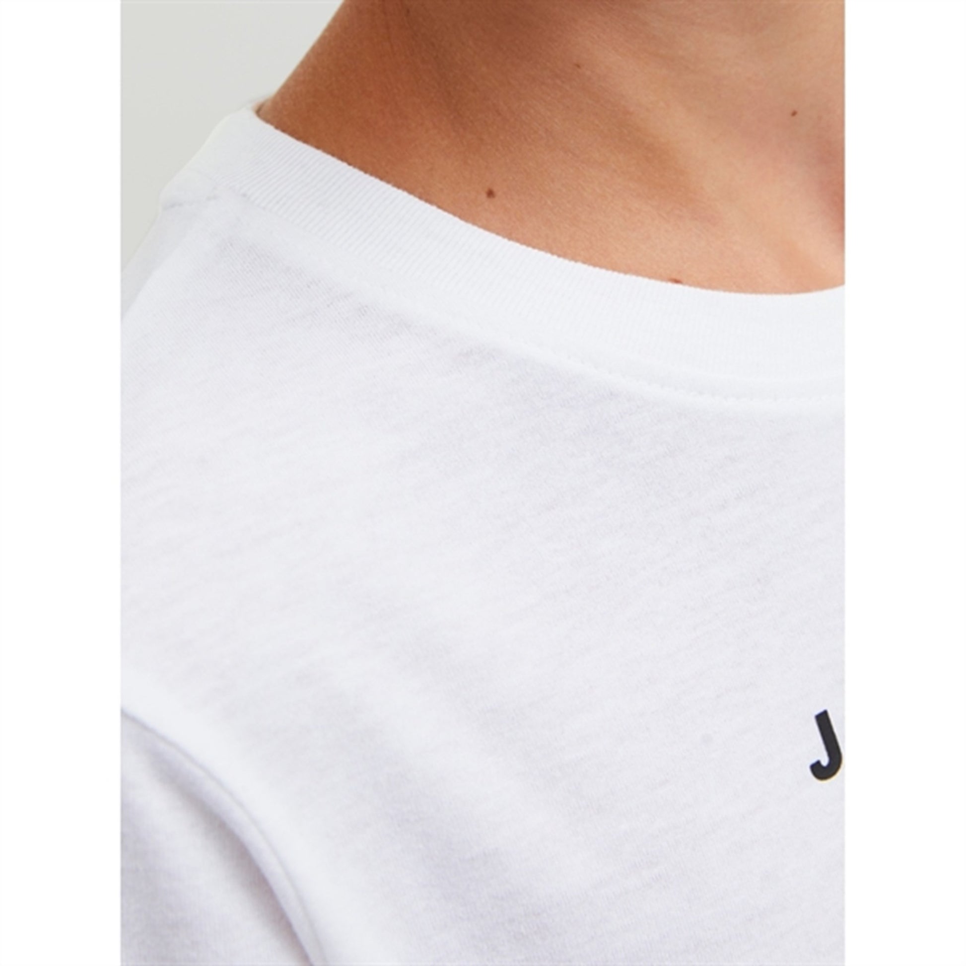 Jack & Jones Junior White Reid Blocking T-Shirt