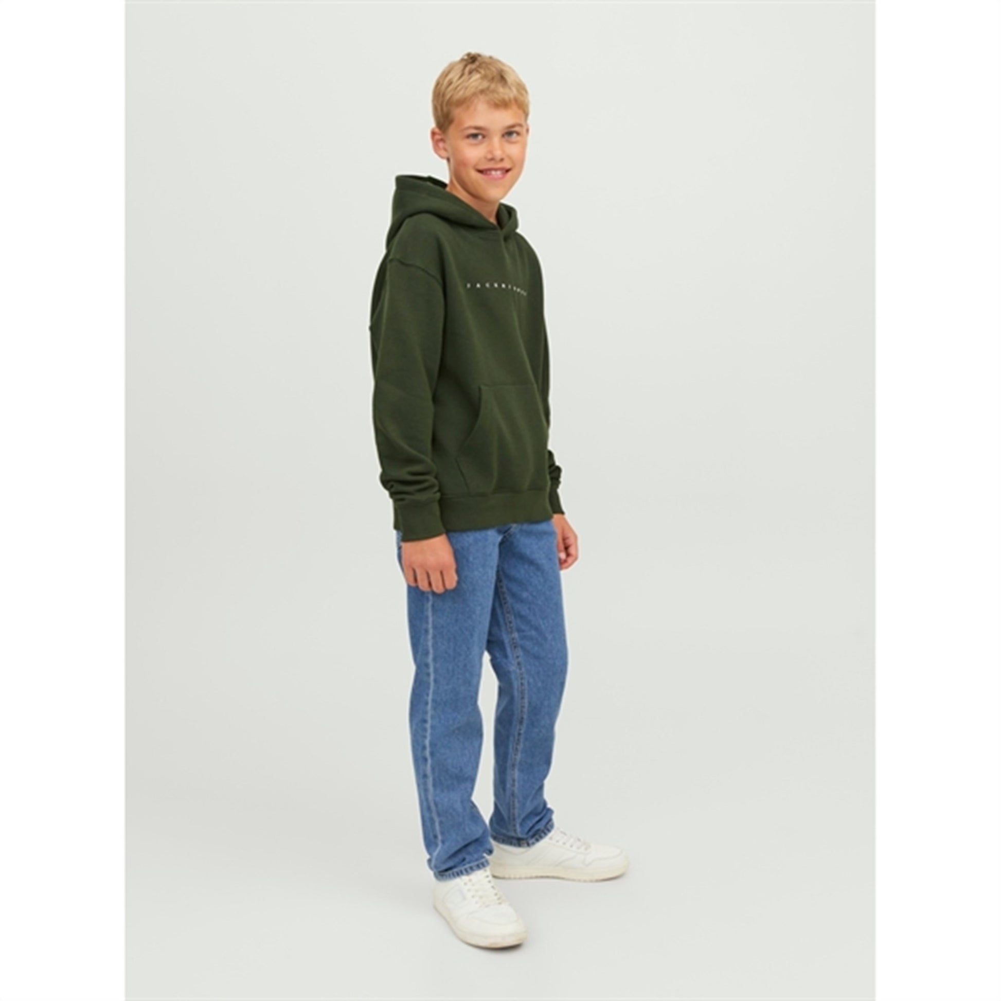 Jack & Jones Junior Blue Denim Clark Original Jeans 412 Noos 3