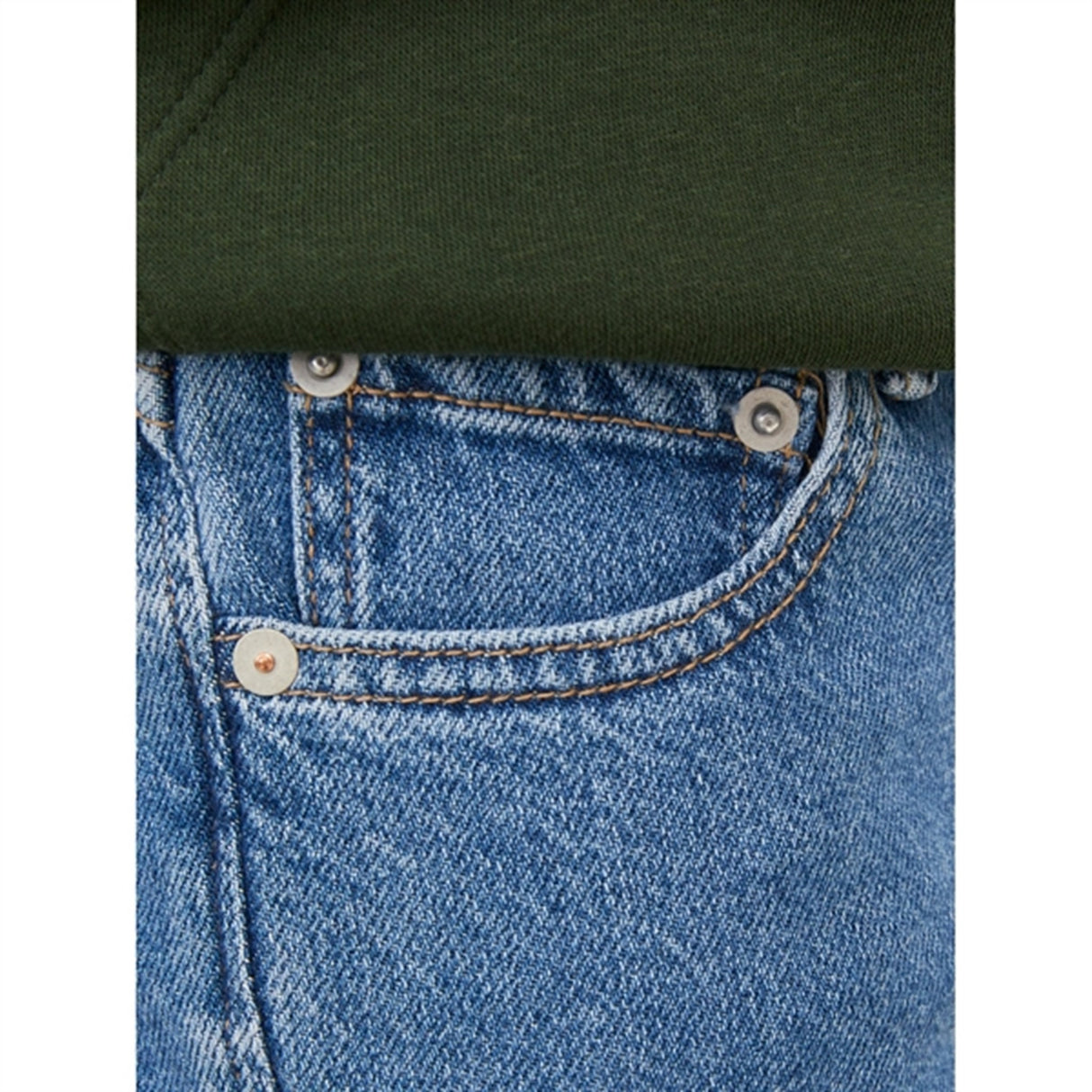 Jack & Jones Junior Blue Denim Clark Original Jeans 412 Noos 7