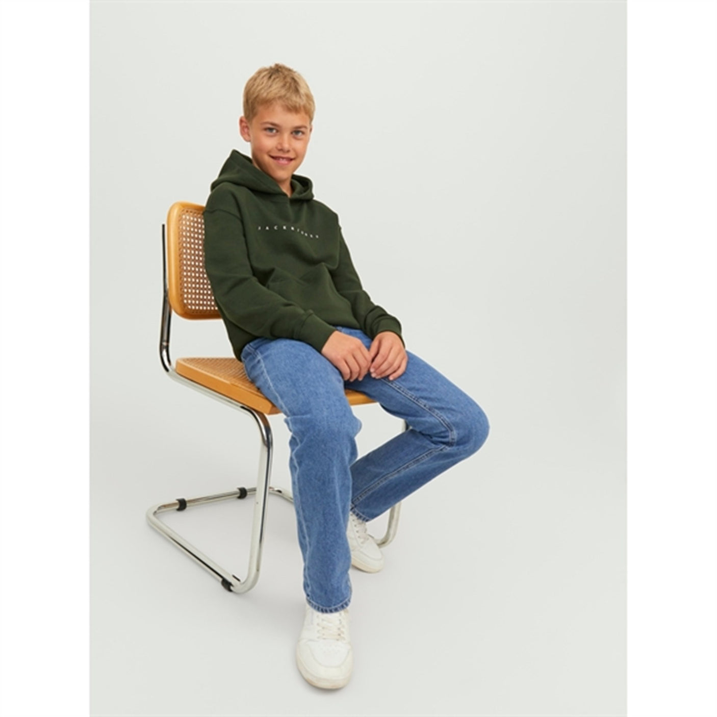 Jack & Jones Junior Blue Denim Clark Original Jeans 412 Noos 4