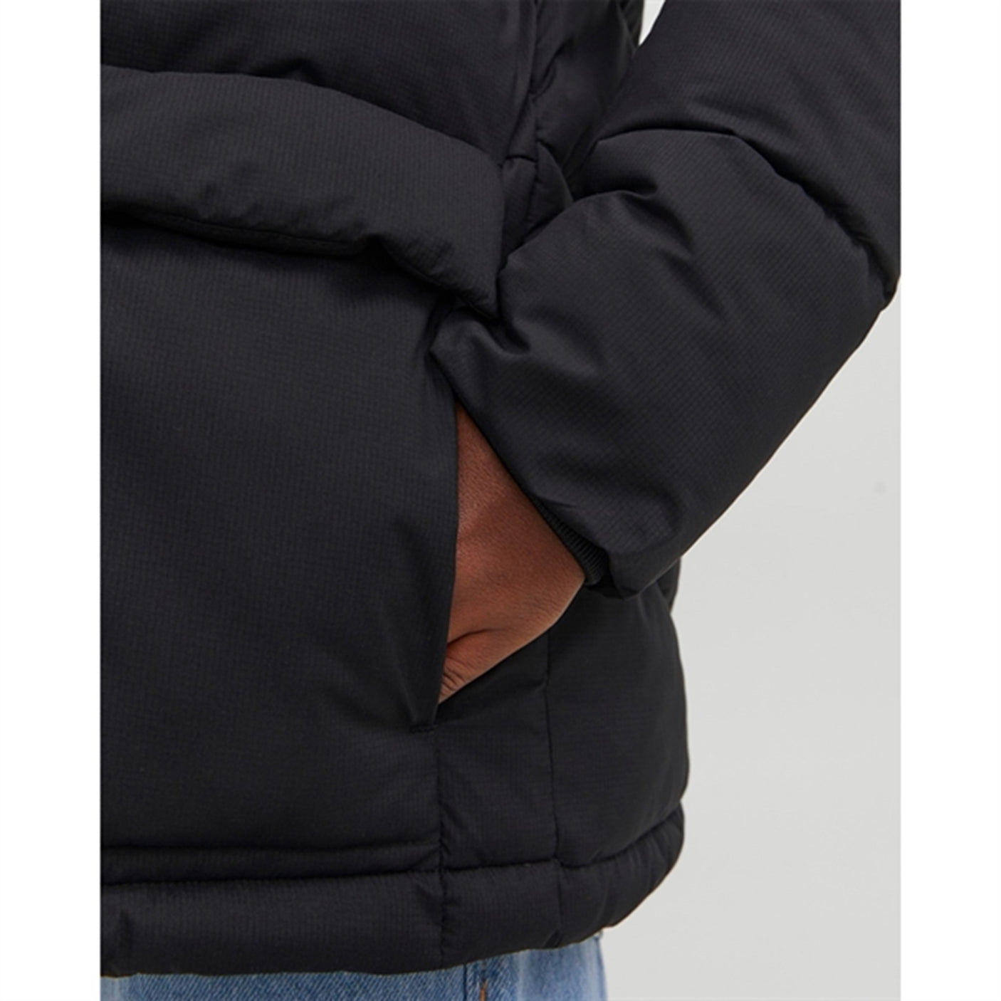 Jack & Jones Junior Black Vesterbro Puffer Jacket