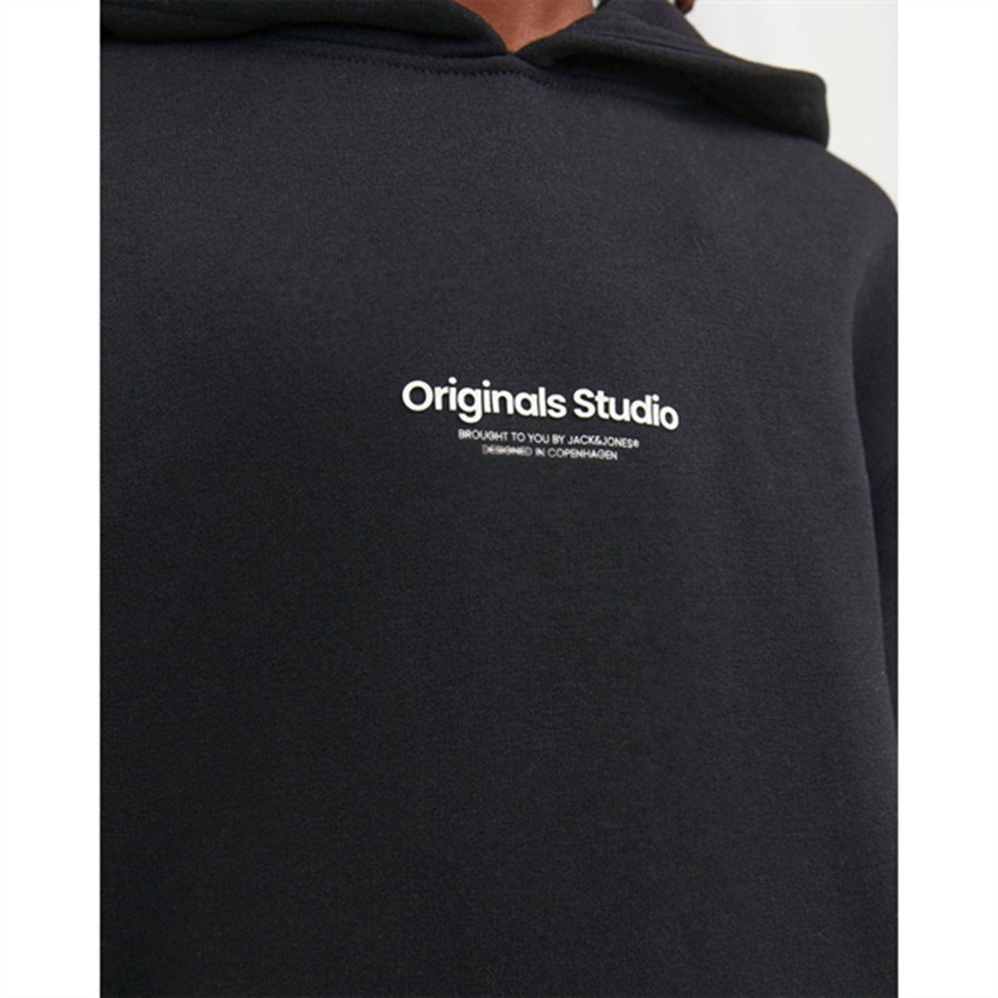 Jack & Jones Junior Black Vesterbro Sweat Hoodie Noos