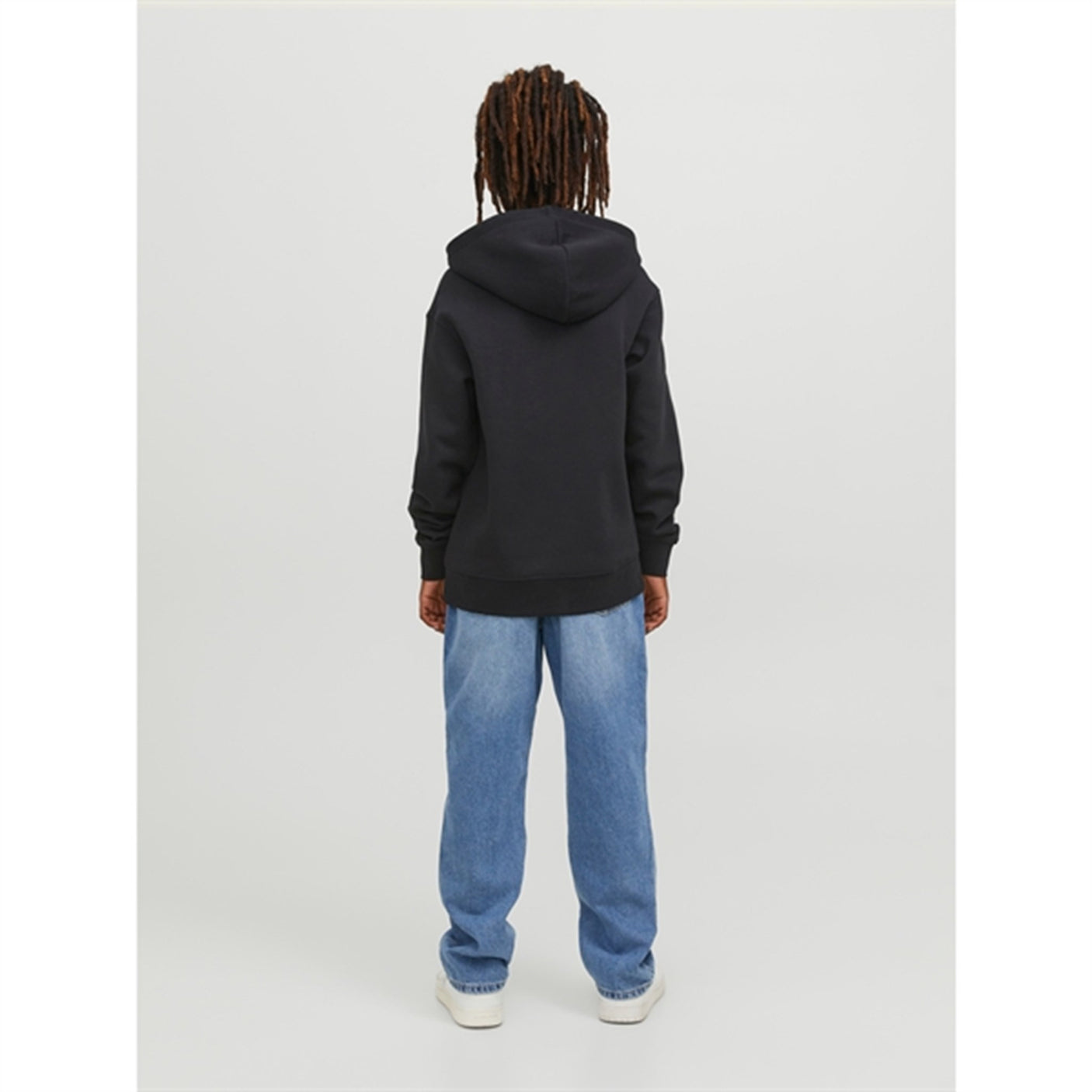 Jack & Jones Junior Black Vesterbro Sweat Hoodie Noos