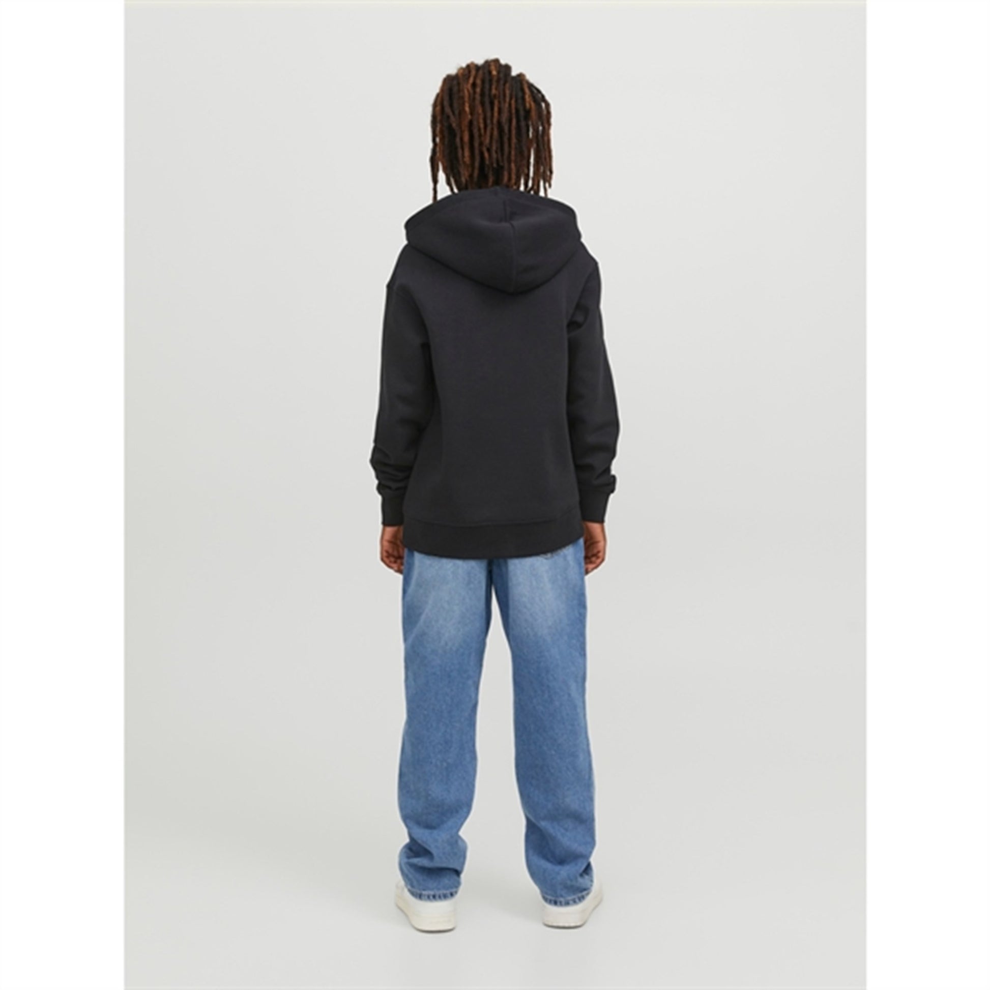 Jack & Jones Junior Black Vesterbro Sweat Hoodie Noos