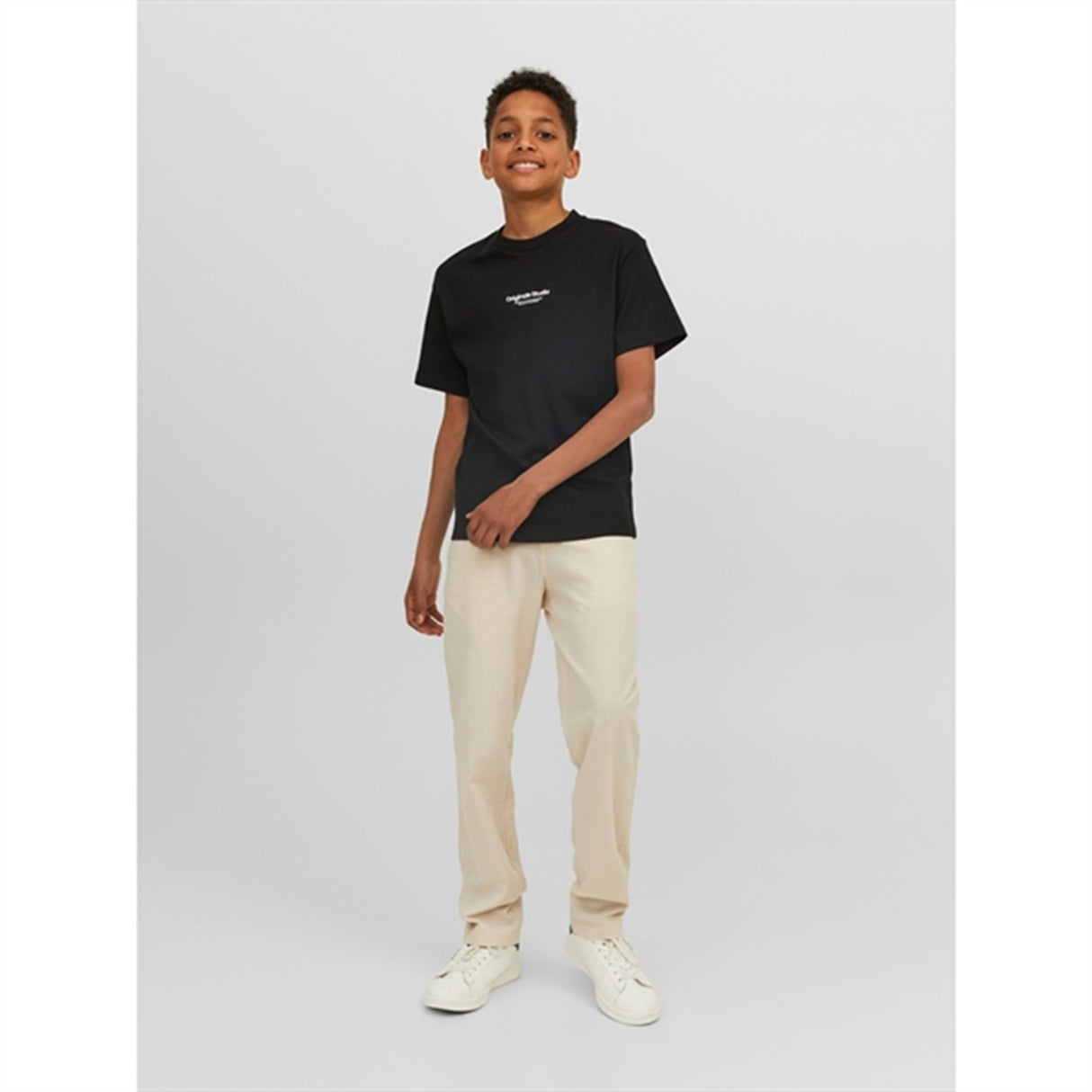 Jack & Jones Junior Black Vesterbro T-Shirt Noos