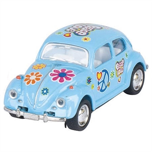 Goki Volkswagen Classic Beetle Blue Print