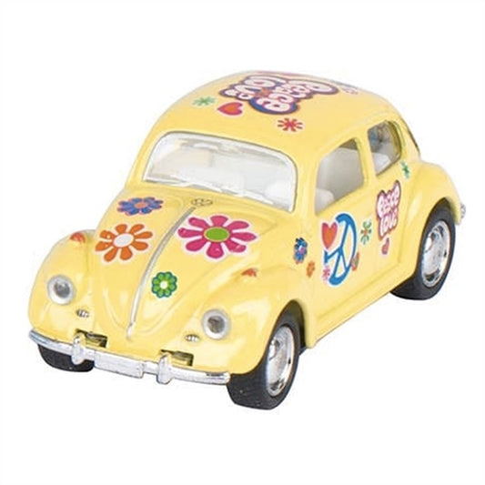 Goki Volkswagen Classic Beetle Yellow Print