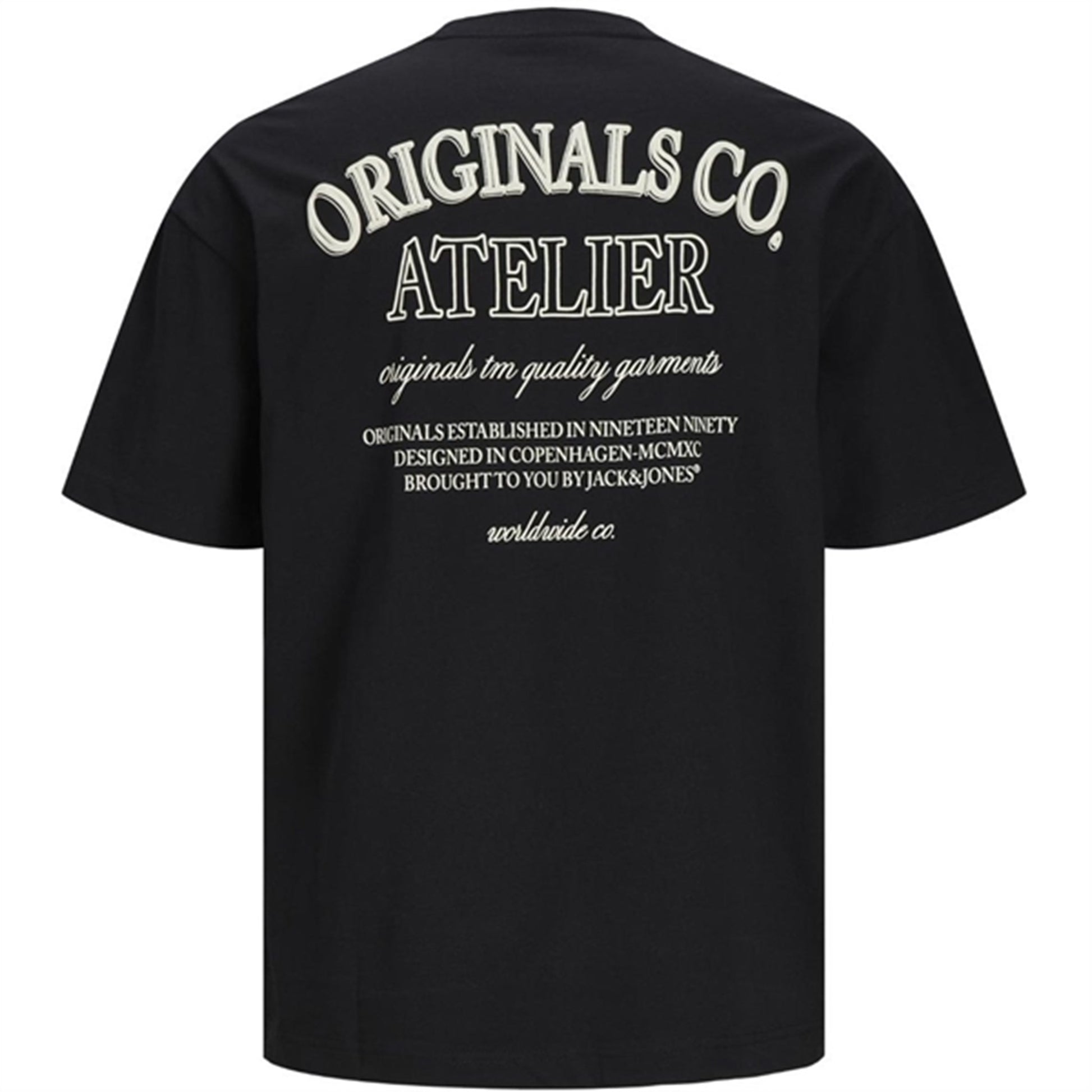 Jack & Jones Junior Black Jorsantorini Back T-Shirt