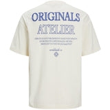 Jack & Jones Junior Buttercream Jorsantorini Back T-Shirt