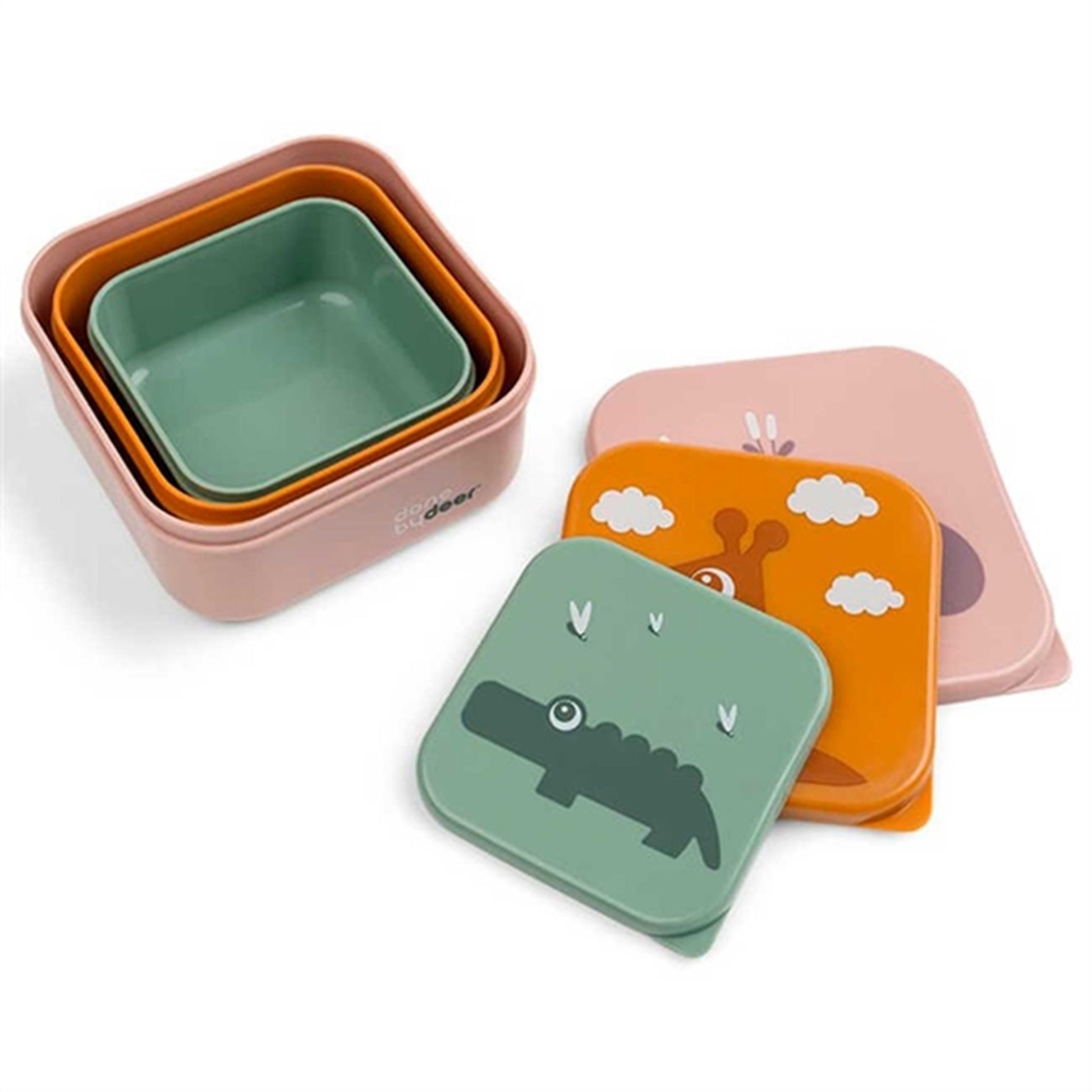 Done by Deer Snack Box Set 3-pack Deer Friends Powder Mix